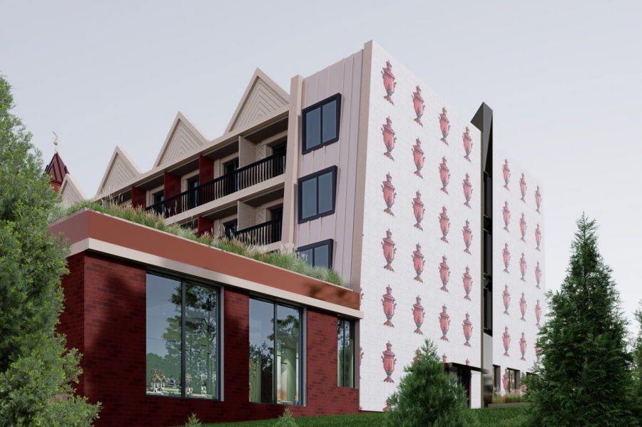 Denis Pasler announced the creation of a year-round thermal complex with an apart-hotel in the neo-Russian style on Lake Baltym
