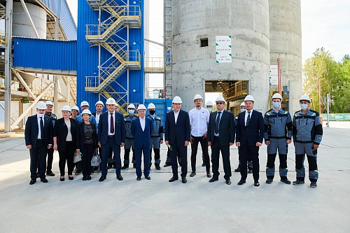 The official opening of the factory “ATOM Cement” took place in the Sysert urban district
